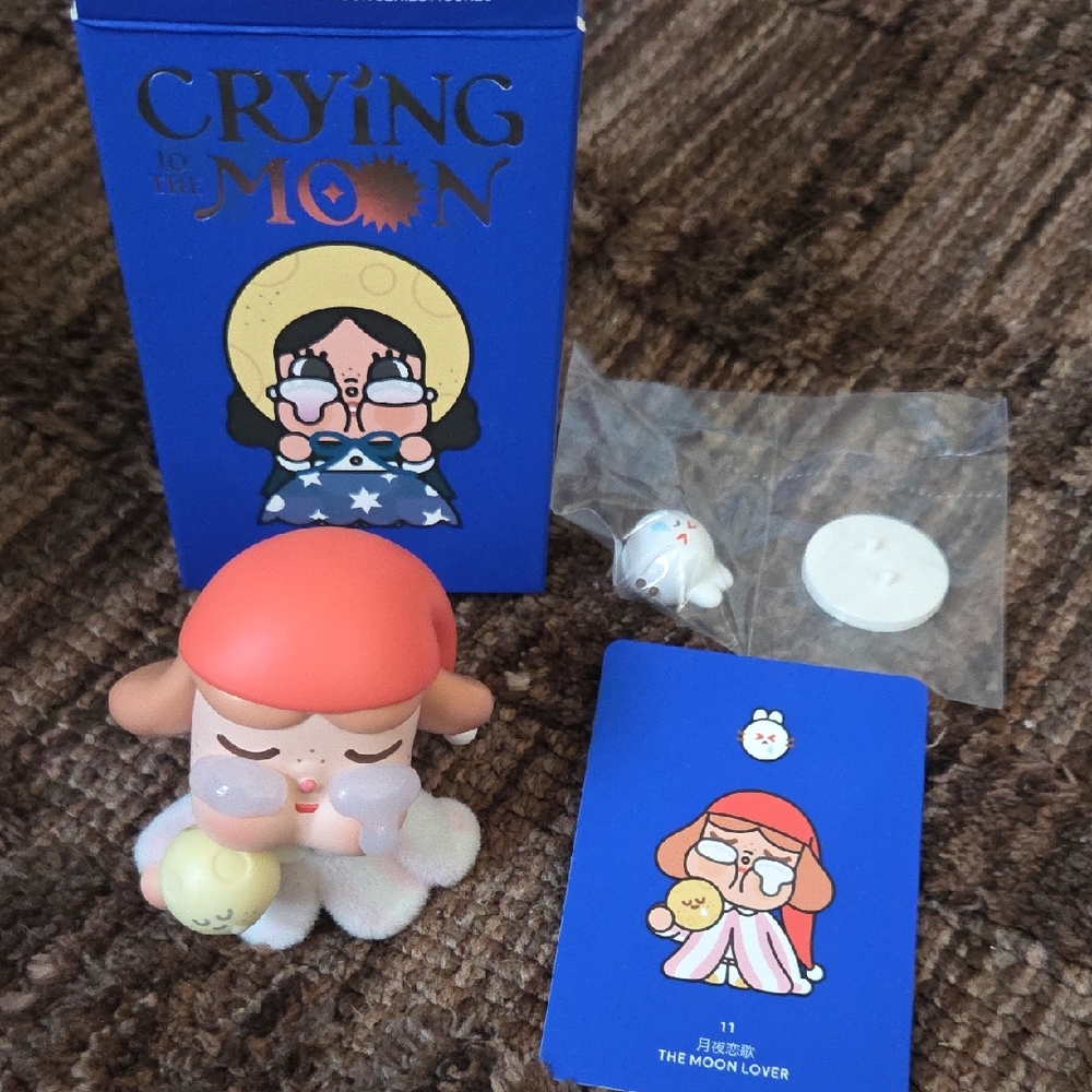 Crying Moon Figurine Cry baby popmark